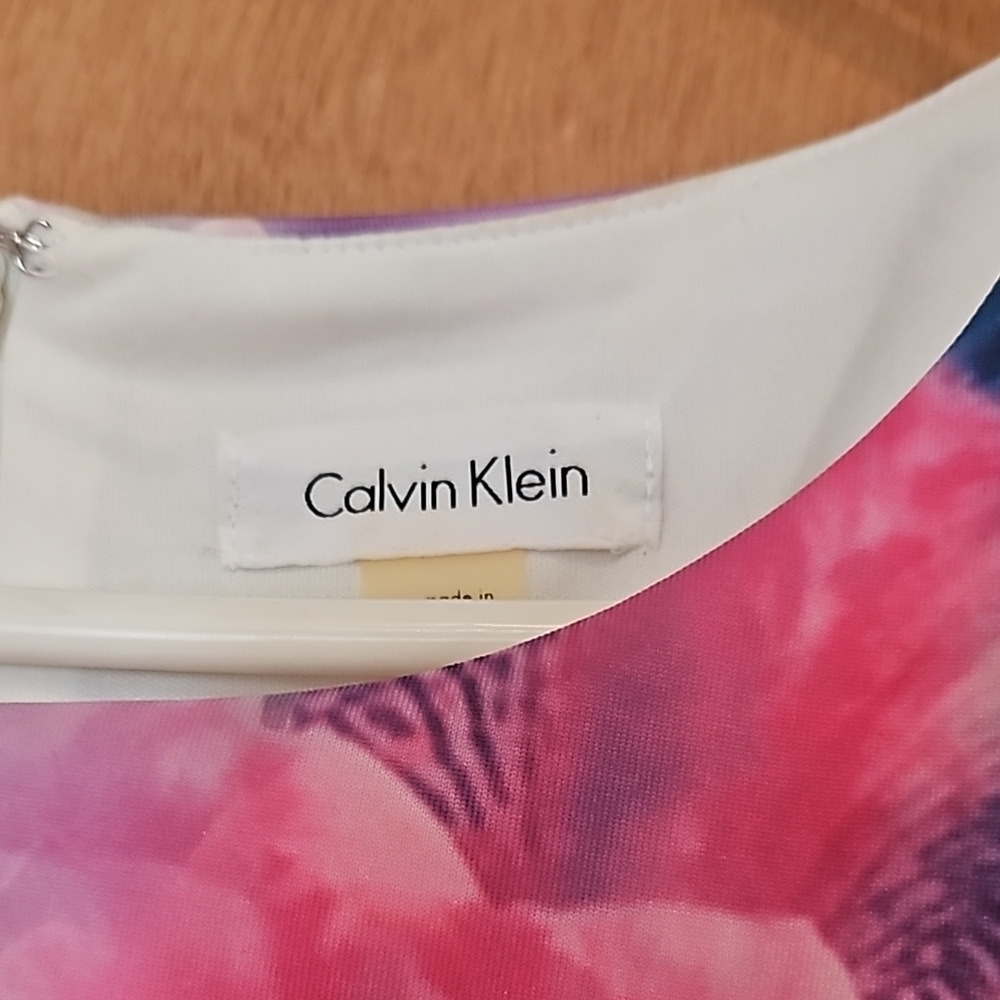 Calvin Klein Floral Multicolor Dress - Picture 3 of 5